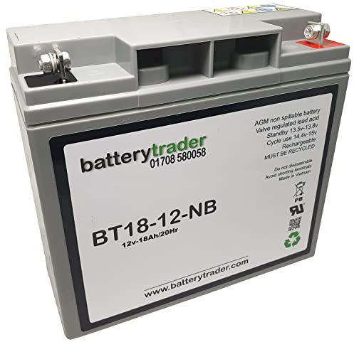 BatteryTrader® battery compatible with Lucas LSLC20-12 LSLC22-12 12v 18ah replacement batteries
