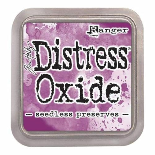 Ranger Tim Holtz Distress Oxide Ink pad Seedless preserves, Violett, 7.5 x 7.5 x 1.9 cm