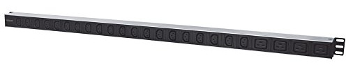 Intellinet Barre multiprise 24 Prises 20xC13 u 4X C19/ C14 Schwarz/Silber