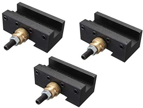 3Pack Mini Schnellwechselstahlhalter Set Eisen + Messing Drehstahlhalter/Hohe Verarbeitungsstabilität