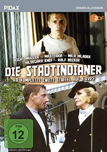 Die Stadtindianer, Staffel 2 / Weitere 14 Folgen der Krimiserie (Pidax Serien-Klassiker) [4 DVDs]