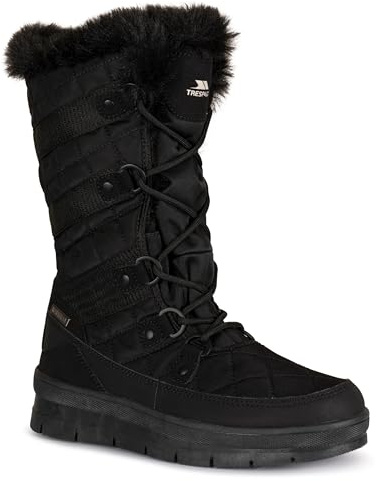 Trespass Womens Snowboot Evelyn Black in Size - 5