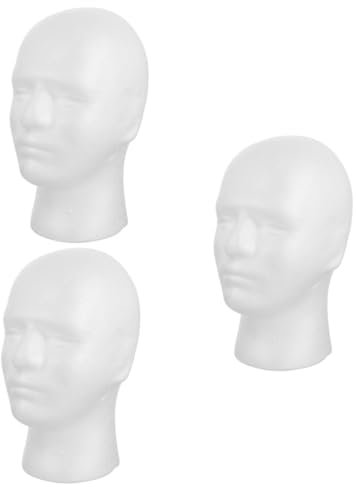 MAGICLULU 3 Stücke Mannequin Modell Display Perücke Hut Brille Schal Ständer Für Salon Und Zu Hause