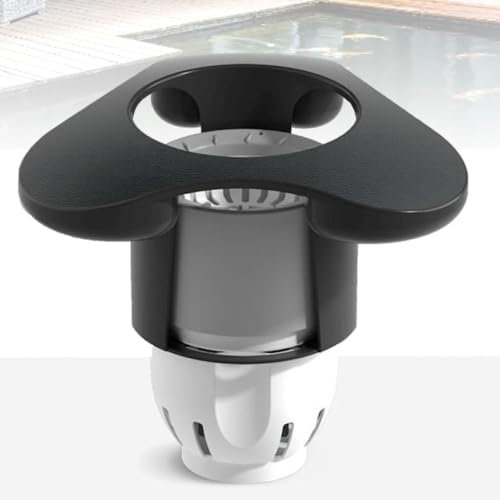 QUTBAG Skimmer Flotante para Estanque, Skimmer Flotante multifunción, Limpiador Extractor de Superficie de Piscina, Skimmer y clarificador, Robot Skimmer para estanques de Peces, Piscinas, Jardines