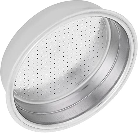 Panier de Filtre Caf en Acier Inoxydable Double Couche pour Machine Caf Filtre Pressuris avec Portion Individuelle