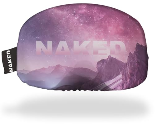 NAKED Optics Ski Goggles Protection Cover, Microfibre Protective Cover, Ski Goggle Cover, Scratch Protection Ski Goggles Protective Cover, Goggle Sock, One Size, Compatible with All Ski Goggles