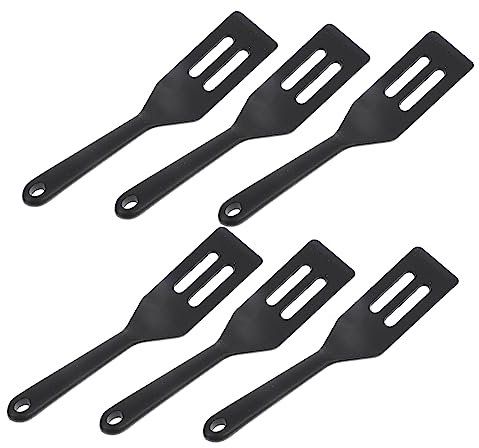 COLLBATH 6stücke Silikon Kochschaufel Klein Für Teppanyaki Pizza Plätzchen Backen Antihaft Utensil Geeignet Für Hohe Temperaturen Leicht Zu Reinigen