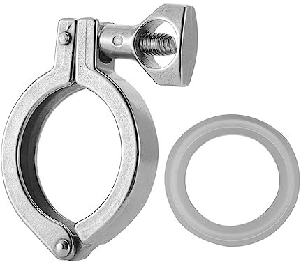jojofuny 1satz Schnellverschluss-klemme Mit -dichtung Belastbar Für Sanitärinstallationen Und Heimwerkerbedarf