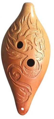 Starter Okarina Blasinstrument Pottery Triple Ocarina 10 Löcher Ocarina Of Time Professionelle Musikinstrumentierung