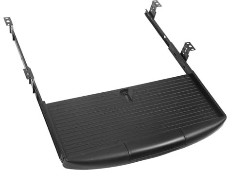 UKCOCO Slide Out Keyboard Tray Desk Multi-Purpose Storage Drawer Type Under Desk Keyboard Holder