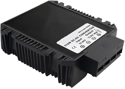 1pcs 10-44V 12V 24V 36V to 13.8V 40A 55A Converter Step-up Step-down Voltage Regulator for Cars Boats(13.8V 40A)