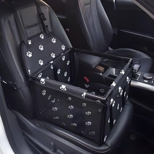 Hunde Autositz für Ford Capri EV, Auto Hundesitz für Kleine Mittlere Hunde - Autositz Hund mit Verstärkte Wände und Sicherheitsgurte