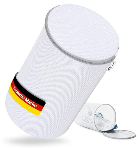 Waschbeutel | 2er-Set Schuhwaschbeutel für Waschmaschine 30 x 20 cm | Schonende Reinigung für Schuhe, BH, feine Textilien etc. | Wäschenetz von Felis Eck | kein Abfärben