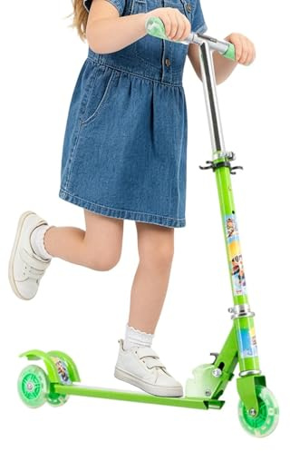 Sparkcyklar För Barn - 2-Hjulig Lätt Med Justerbar Höjd | Sparkcyklar Barn 3-10 år,Passar För Utomhussporter Åk Park Resor Camping Födelsedagar Och Helger Pojkar Och Tonåringar Ålder 3-10