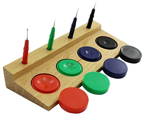 Ölgeber & Ölschalen auf Holzbasis von BULLONGÈ für Uhrmacher - Uhrenwerkzeug für die Uhrenreparatur