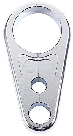 Motorräder Bremskupplungskabel Kabelklemme Kabelklemme Handgriffe Lenker Rahmenklemme 25mm Lenker für Motorrad mit 1in Lenker