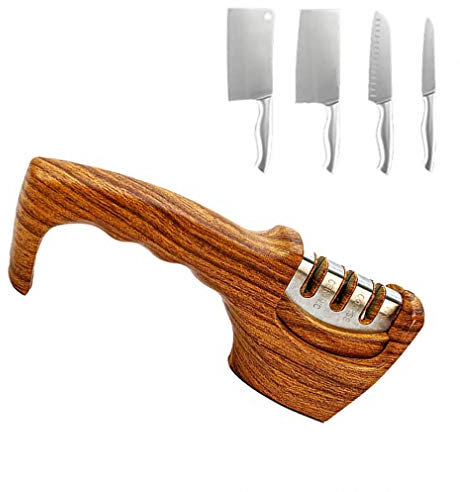 Feixiangge - Pietra per affilare, pietra per affilare 3 fasi coltelli pietra per affilare in ceramica di tungsteno, diamante di tungsteno, strumento per la cucina della casa