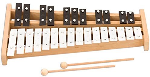 Betzold Musik - Glockenspiel chromatisch - Xylophon Klangstäbe Musik-Instrument