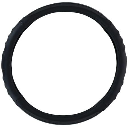 All Ride Lenkradbezug LKW - Lenker mit Durchmesser 44-46CM - Gummi - Anti-Rutsch Textur Schwarz
