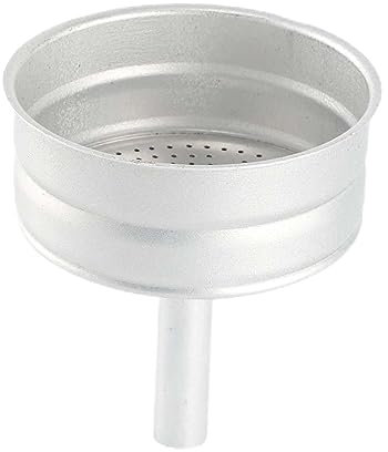 LOVIVER Filtro in Alluminio per, Imbuto di Ricambio per pentole, Utensili da Cucina, 6 Tazze