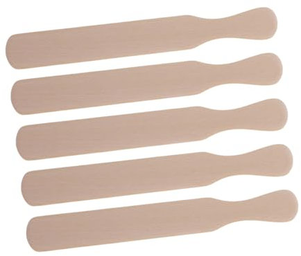 Garneck Crêpe-wender Und -verteiler Aus Holz 5-teiliges Set Enthält 3 T-verteiler Und 2 Buchenspatel Zum Pfannkuchenbacken