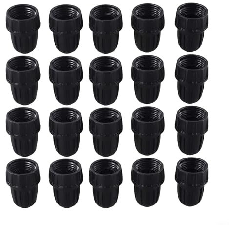 20 Pieces Garden Hose Irrigation Adapters Drip Irrigation Connectors 3/4'' to 1/2'' for Garden, Lawn, Patio