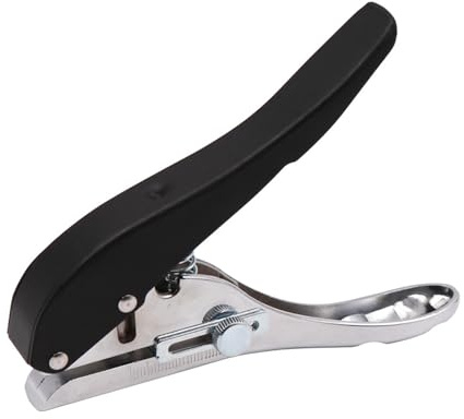 10mm Hole Card Punching Tool Edges Banding Punching Pliers Handheld Round Single Hole Punches for Cards PVC Cards Badge Manual Edges Band Puncher Plier