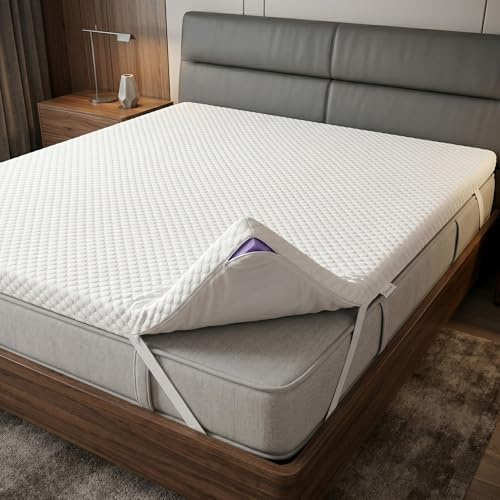 Arensberger Topper Soft 140x200cm | H2, Memory Foam, 5cm, waschbarer Bezug | Für Federkern & Schaumstoff Matratzen, Matratzenauflage 5cm, druckentlastend, atmungsaktiv, Topper für erholsamen Schlaf
