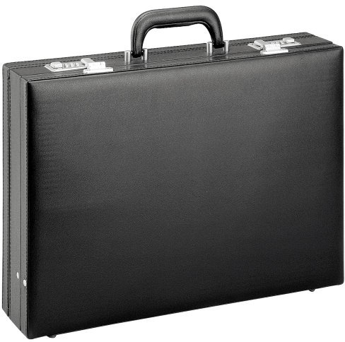 D & N,2625-01 Business Line Aktentasche, 44 cm, 15L, Schwarz