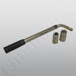 Brunner Campingartikel Radbolzen M. Kugelbundmutter M 14X1.5X30 mm GWL 4-er-SB, 115/180