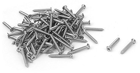 Sourcingmap – ® M2,2 x 16 mm Cruz Cabeza Tornillo autorroscante cierre de rosca 100 pcs