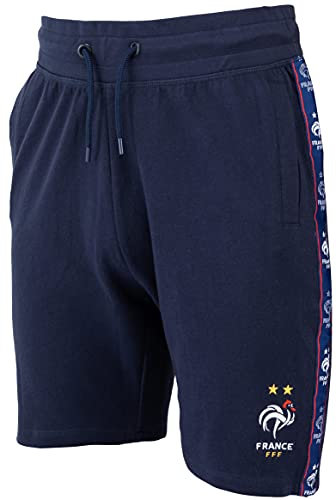 Equipe de France de Football Short Molleton France - Collection Officielle Taille Homme S