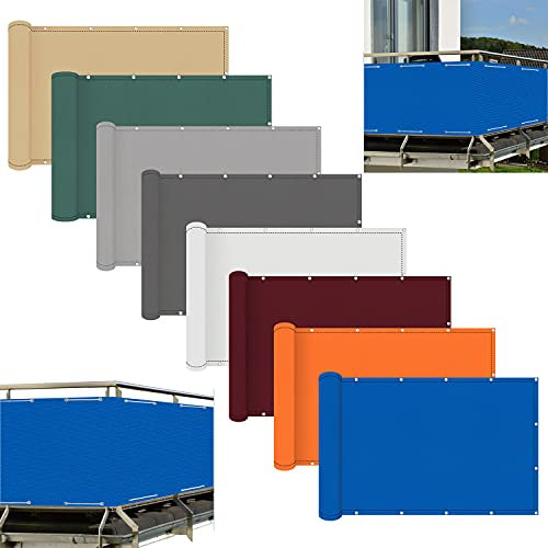 ACUY Brise Vue Pas Cher 55x1400cm Protection Contre Le Vent Protection Visuelle Protection Contre Les Regards pour Jardin, Balcon ou Terrasse