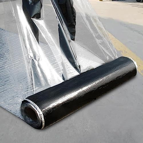 Bitumen Aluband Reparaturband,Wasserdichtes Butyl Klebeband,Dichtband Selbstklebendes,Wetterfestes Reparaturband Alu Folie,für Zum Fensterbrettlücken Rohrbrüche,Breite X Länge (0.2x4m)