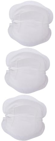 ibasenice 3 Scatole Da 24pz Coppette Assorbilatte Usa e Getta Pettorali Di Stoffa Reggiseno Per Allattamento Pastiglie Per L'allattamento Reggiseno Premaman Monouso Gestante Cotone