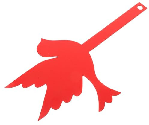 SEWOART Dekoration Für Briefkastenschilder Briefkasten-flaggen- Fahnen Für Dekoration Für Briefkastenflaggen Im Freien Dekorationen Schmücken Metall Rot Kunsthandwerk Eisen