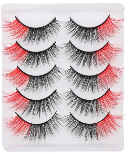Gogogmee Künstliche Wimpern 5 Paare Falsche Wimpern Mit Box Natürliche Extensions Für Make-up Leicht Wiederverwendbar Für Alltag Events Und Augenlook Mit Mehr Volumen