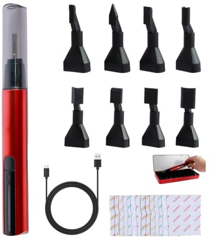 Sizoriruk Levigatrice , penna abrasiva elettrica con ricarica USB, piccola levigatrice a penna per piccole levigature, lucidatura, fai da te