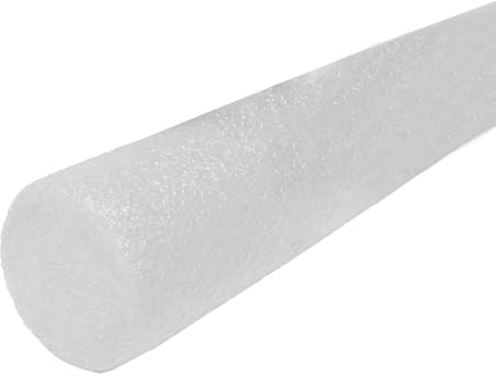 White Pool Noodle Swimming Aid Foam Noodles Swim Water Float Stick Floating Log Water Kids Swim Child Toy Adult Floation Lounger Chair Learner Lession Lilo Flexible Baby Proofing Corner Protection