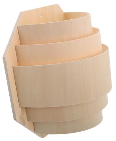 ROMISBABA Accesorio Decorativo Para Lámpara De Sauna Pantalla Protectora De Madera Suministro De Accesorios De Sauna Alta Temperatura