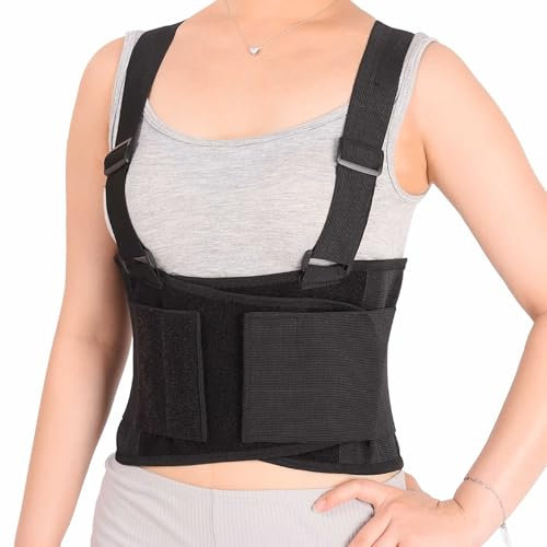 TIMIFUN Cinturón de Soporte para la Cintura, Soporte para Costillas rotas, cinturón Transpirable para Costillas doloridas o magulladas, Lesiones de esternón