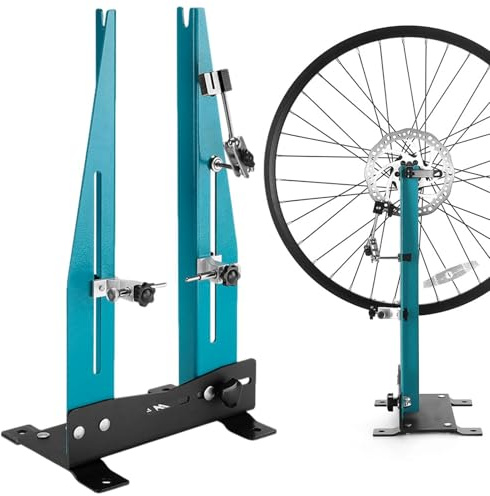Halti Verstellbare Fahrradhalterung – Werkzeug für Hinterrad, Reparaturständer für Fahrräder, präzises Ausrichtungsstation, Zubehör