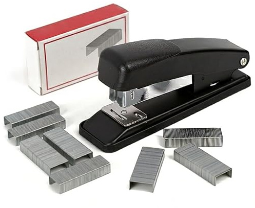 Spillatrice Ufficio Blu In Metallo Con Punti Inclusi Design Compatto E Resistente
