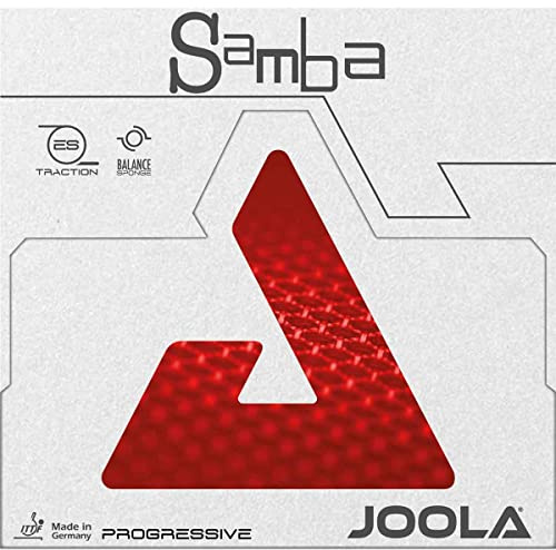 JOOLA Belag Samba Farbe 2,0 mm, rot, Größe 2,0 mm, rot
