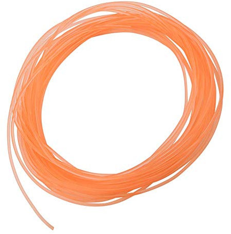 Wifehelper Polyurethan Rundriemen, Glatte Oberfläche Hochleistungs-PU-Antriebsriemen Urethan-Rundriemen für Antriebsübertragung Orange(2mm*10m)