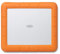 LaCie Rugged RAID Shuttle, 8 TB, Disco duro portátil, USB-C, compatible con USB 3.0, resistente a caídas, golpes, polvo y agua, para Mac y PC, suscripción de 1 mes a Adobe CC (STHT8000800)