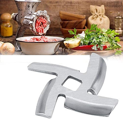  1 Pcs En Acier Inoxydable Broyeur De Viande Hachoir Plaque Lame Cutter Couteau Pièces pour Hachoir À Viande Cuisine Remplacement (S)