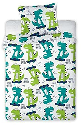 FARO Dino Babybettwäsche 100x135 cm + 40x60 cm
