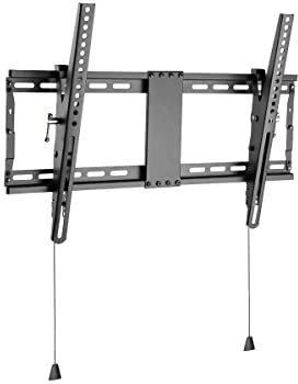 Monoprice Low Profile Tilt TV Wall Mount - for TVs 37in-80in, Up to 154 lbs, VESA 600x400, Fits Curved Screens - EZ Series