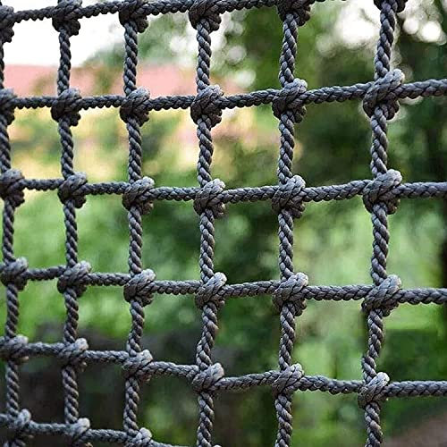 KDSD8FFF Seilnetz Klettern, Kinder Und Erwachsene Kletternetz Strickleiter Frachtnetz Schaukel Garten Spielplatz Outdoor Kletternetz,300x300cm